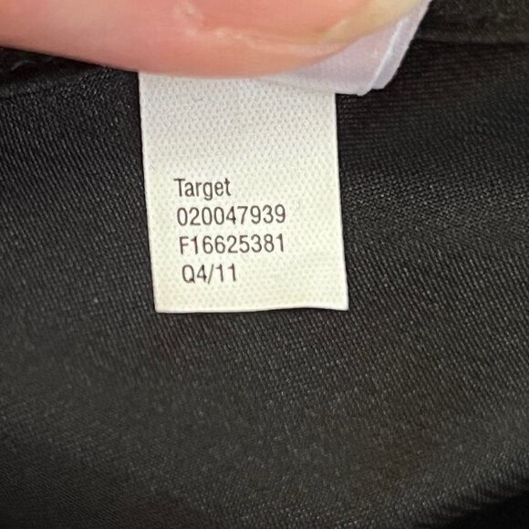 Gilligan & OMalley‎ Black Satin Lace Trim Chemise Babydoll Nightgown XL - Picture 9 of 9